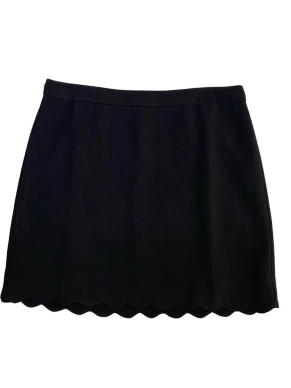 Loft - Scalloped Detail A-Line Skirt